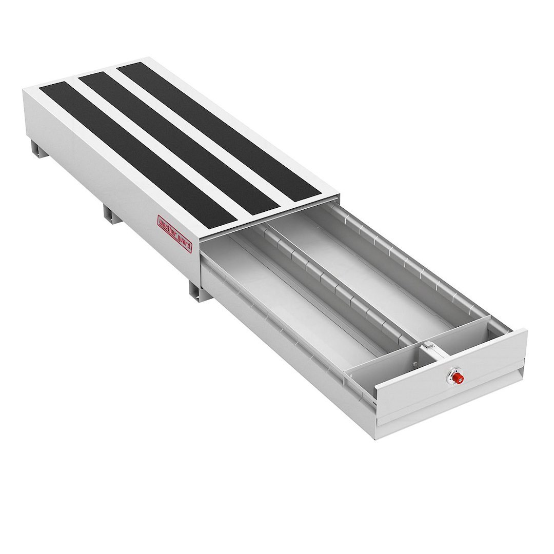 Weather Guard Bed Drawer, Pack Rat ®, 48 Inch Length X 20 Inch Width X 9-1/2 Inch Height, Lateral, One Drawer, One Compartment, Steel – 306-3-04