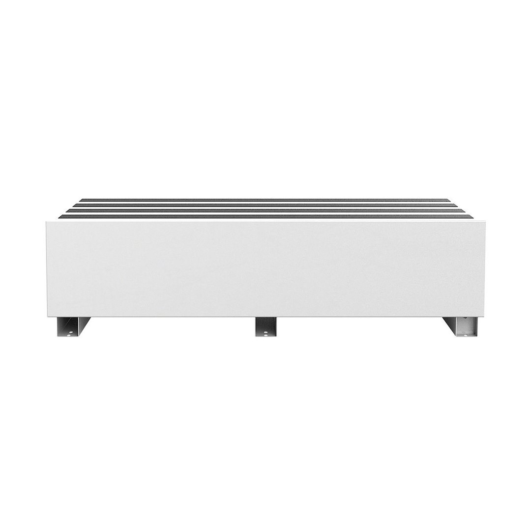 Weather Guard Bed Drawer, Pack Rat ®, 48 Inch Length X 30 Inch Width X 13 Inch Height, Lateral, One Drawer, Two Compartments, Steel, White – 337-3-04