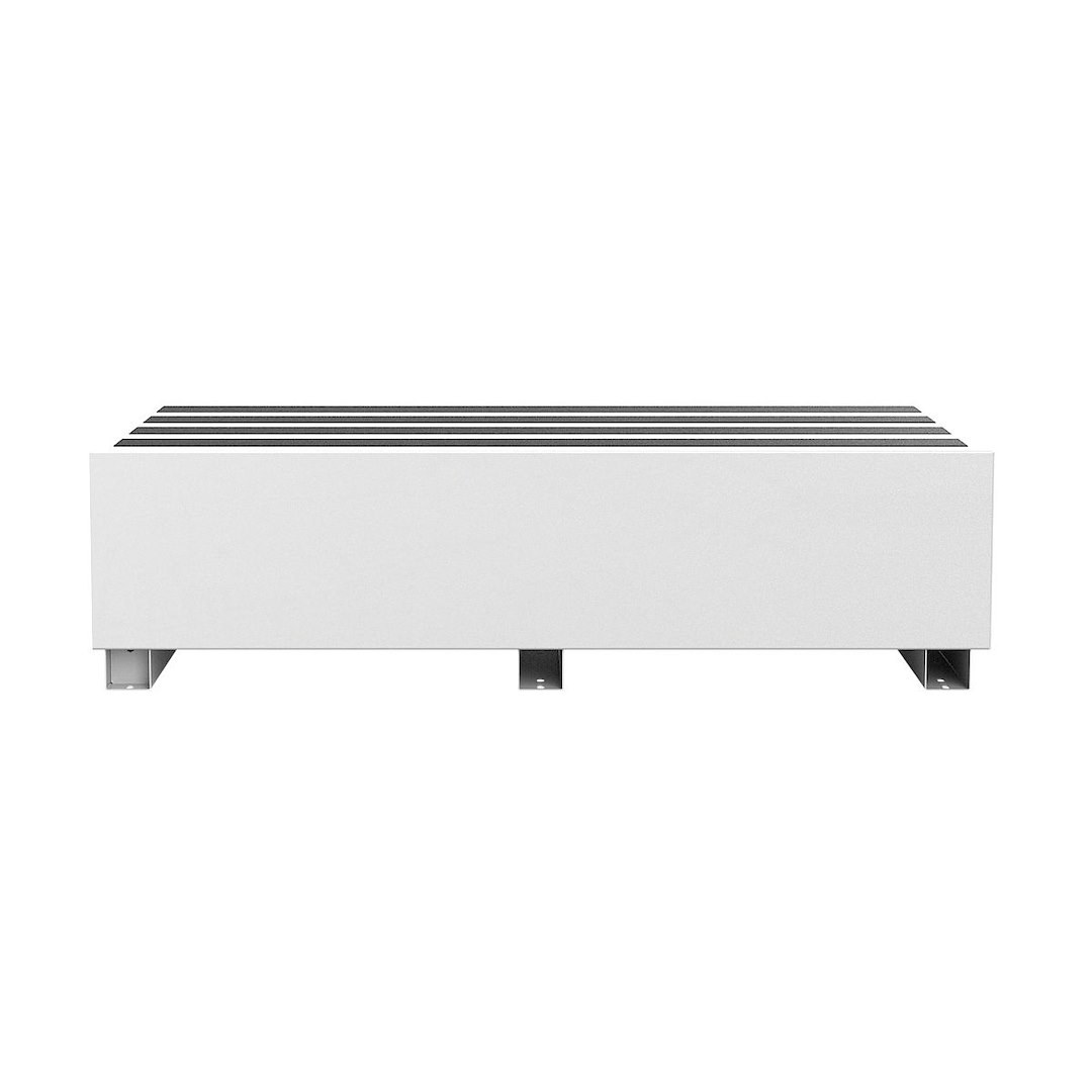 Weather Guard Bed Drawer, Pack Rat ®, 48 Inch Length X 30 Inch Width X 13 Inch Height, Lateral, One Drawer, Two Compartments, Steel, White – 337-3-04