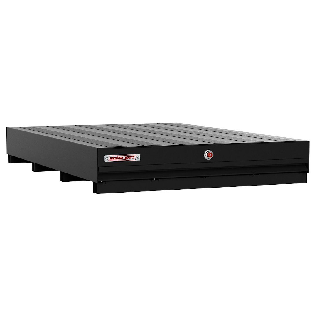 Weather Guard Bed Drawer, Pack Rat ®, 72 Inch Length X 48 Inch Width X 9-1/2 Inch Height, Lateral, One Drawer, Three Compartments, Steel – 379-5-04