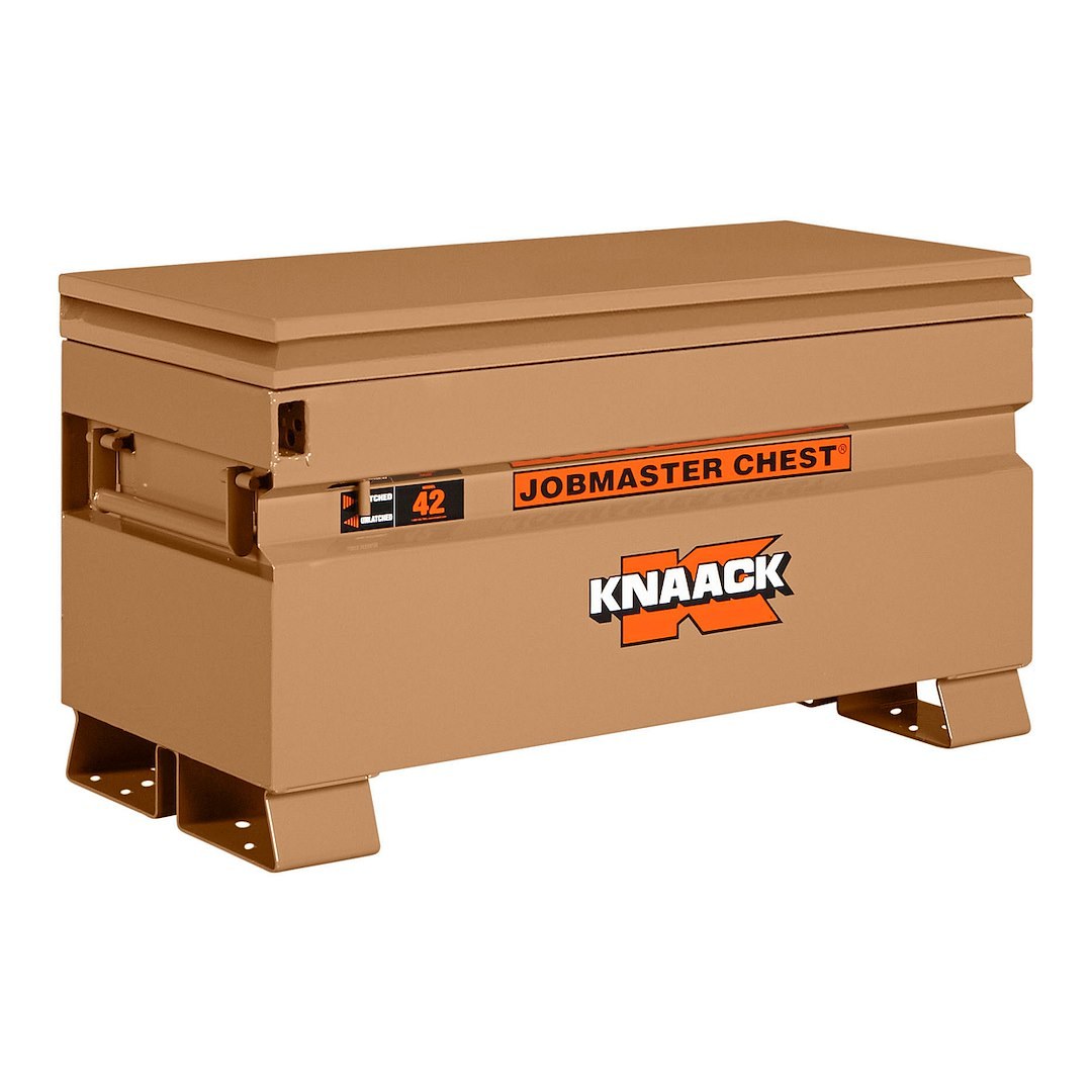 Weather Guard Tool Box, Jobmaster ®, Chest, Single Lid, Smooth, Tan, Steel, 19 Inch Width X 42 Inch Length X 18 Inch Height – 42-KL