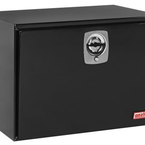 Weather Guard Tool Box, Underbed, Single Door, Smooth, Black, Steel – 538-5-02