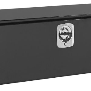 Weather Guard Tool Box, Underbed, Single Door, Smooth, Black, Steel, 60-1/8 Inch Length X 18-1/4 Inch Width X 18-1/8 Inch Height – 560-5-02