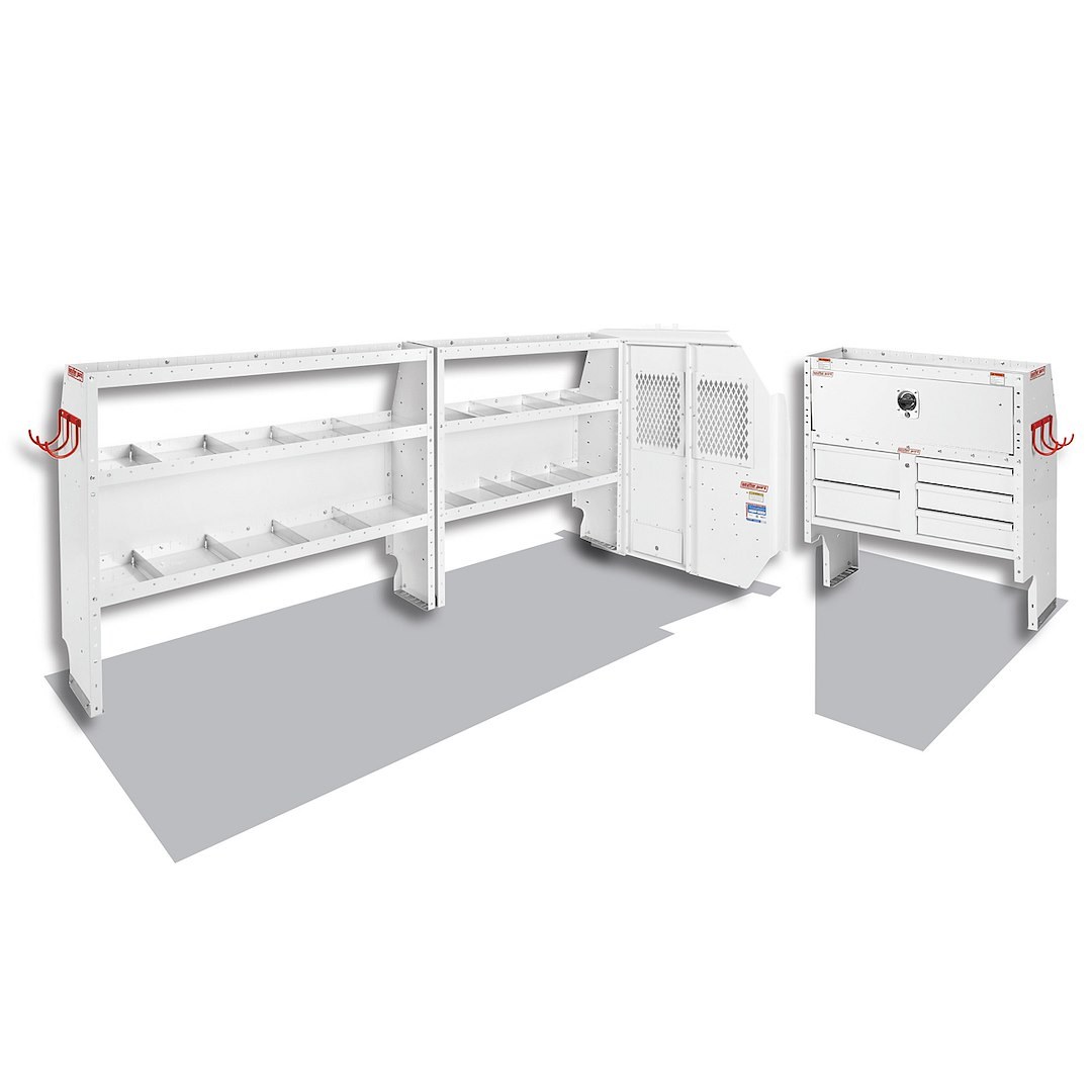 Weather Guard Van Storage System Kit, Cable/ Plumber Package – 600-8112L