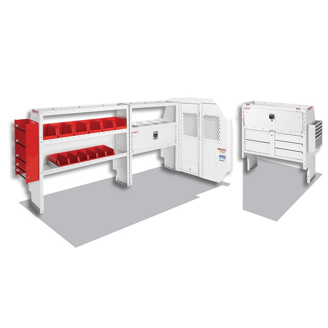 Weather Guard Van Storage System Kit, Electrical Contractor Package – 600-8114R