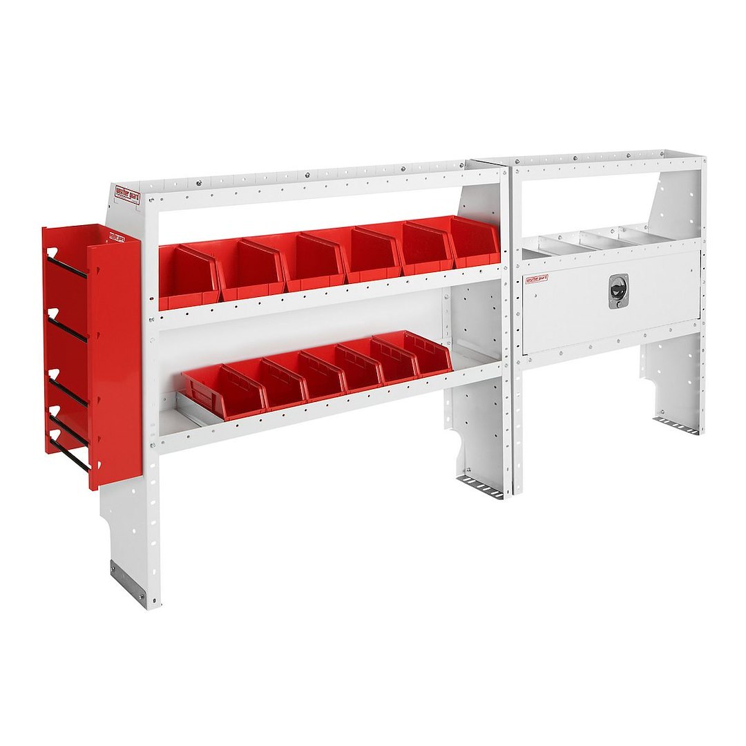 Weather Guard Van Storage System Kit, Electrical Contractor Package – 600-8114R