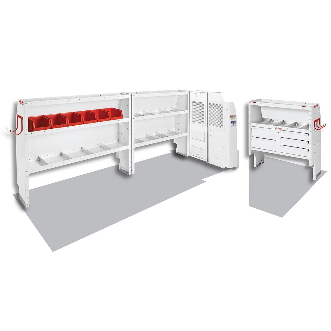 Weather Guard Van Storage System Kit, General Service/ Contractor Package – 600-8121L