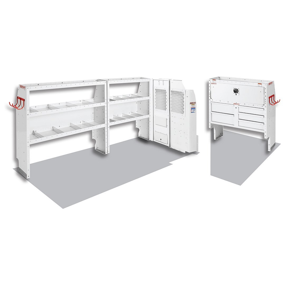 Weather Guard Van Storage System Kit, Cable/ Plumber Package – 600-8122R