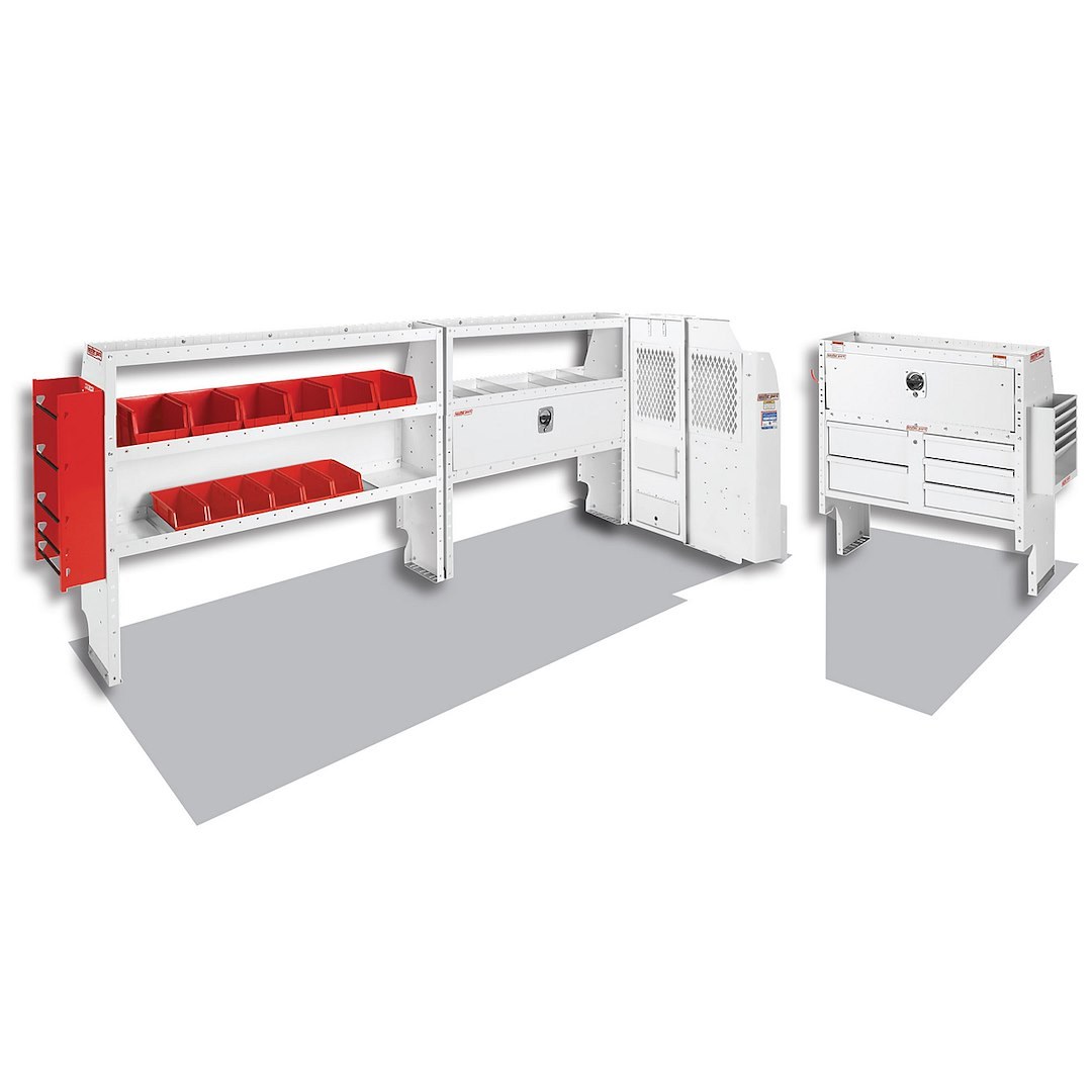 Weather Guard Van Storage System Kit, Electrical Contractor Package – 600-8124L