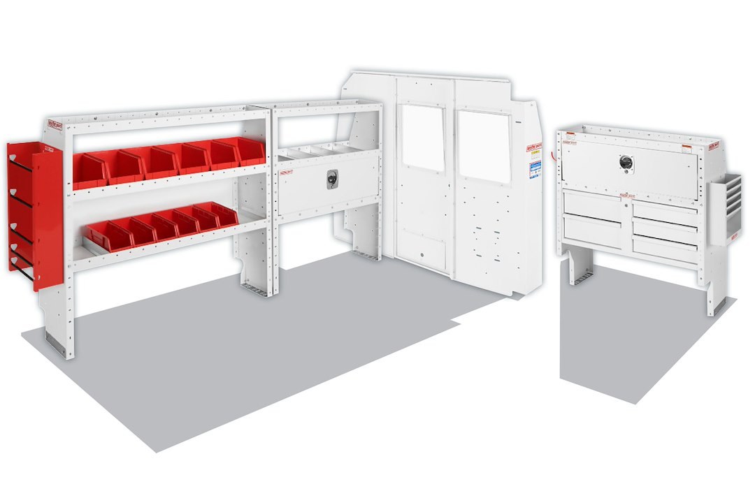 Weather Guard Van Storage System Kit, Electrical Contractor Package – 600-8134R