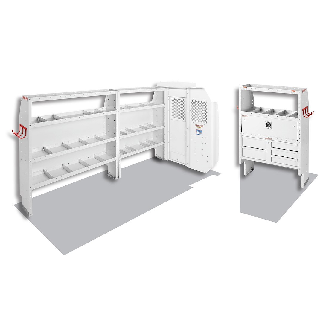 Weather Guard Van Storage System Kit, Cable/ Plumber Package – 600-8212L