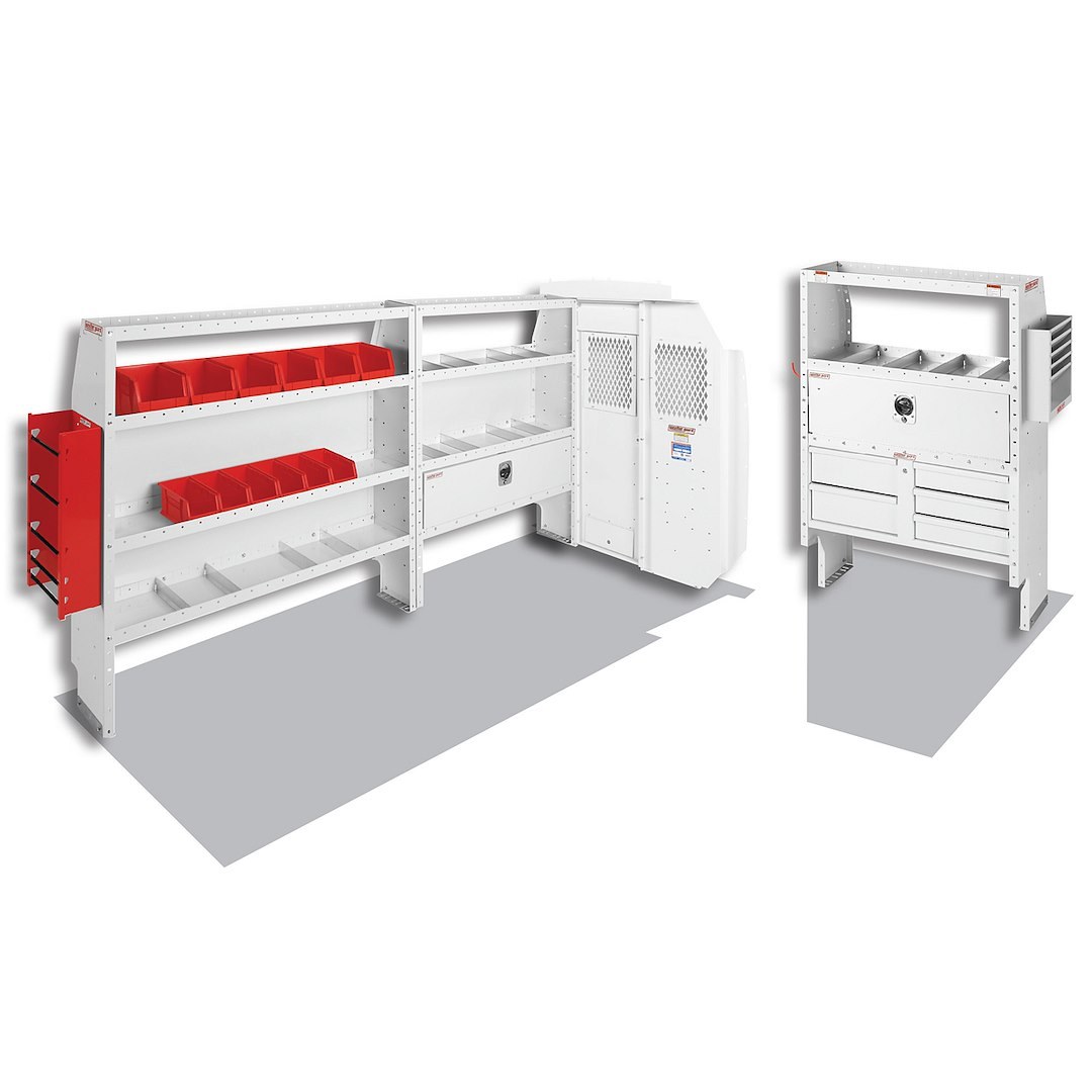 Weather Guard Van Storage System Kit, Electrical Contractor Package – 600-8214L