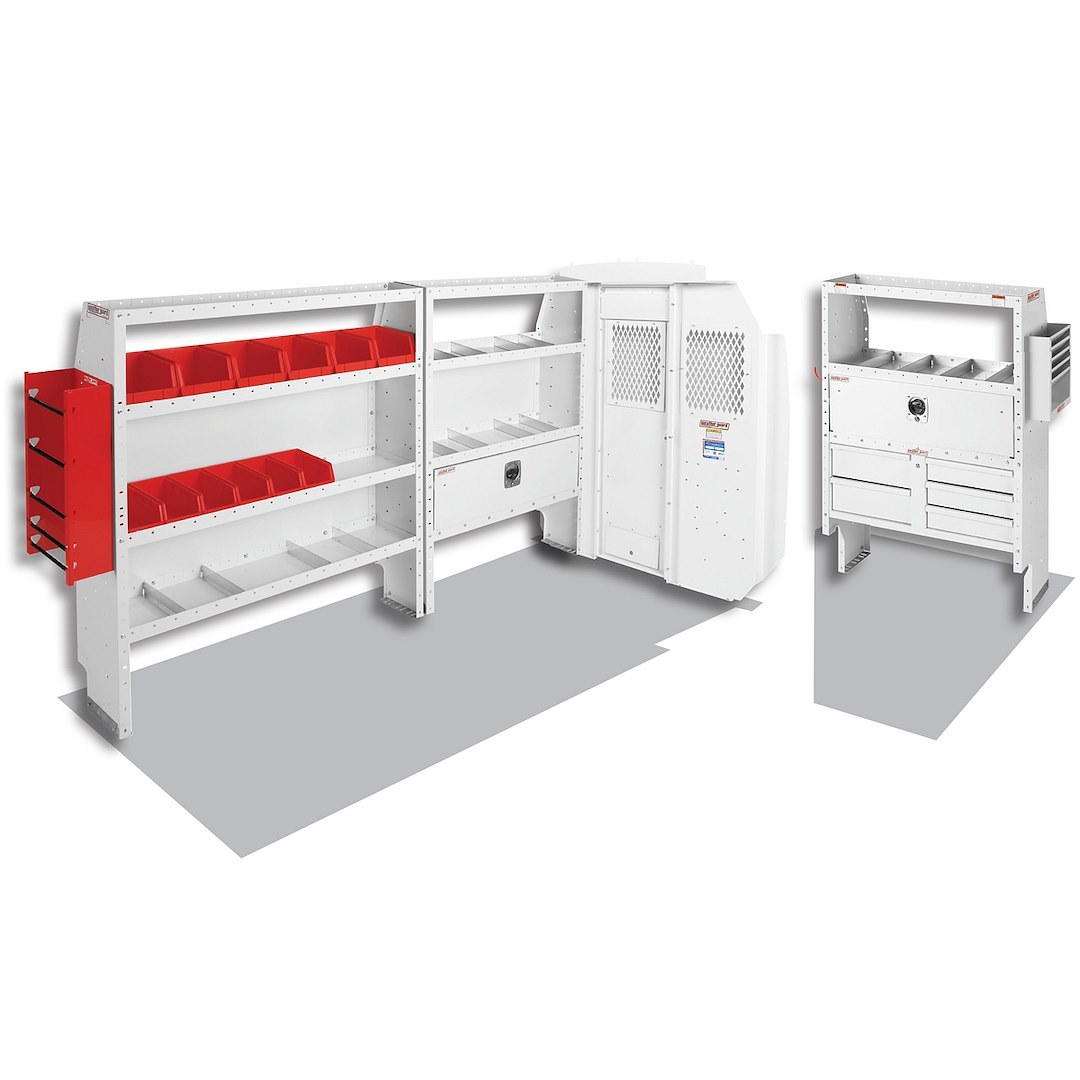Weather Guard Van Storage System Kit, Electrical Contractor Package – 600-8214R