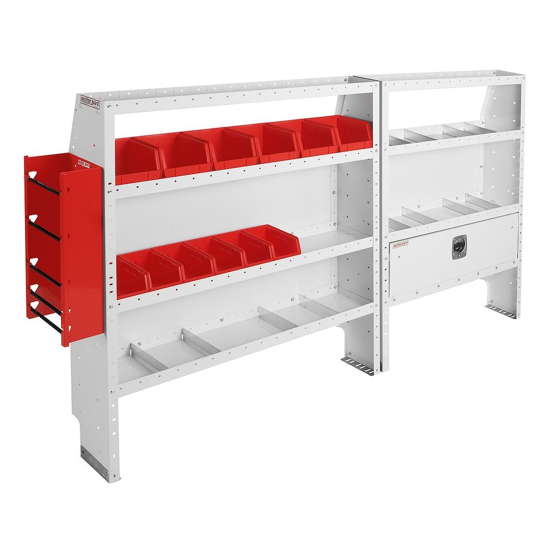 Weather Guard Van Storage System Kit, Electrical Contractor Package – 600-8214R