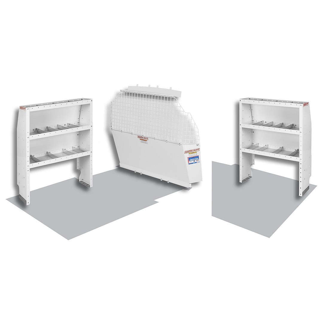 Weather Guard Van Storage System Kit, Commercial Shelving Package – 600-8310