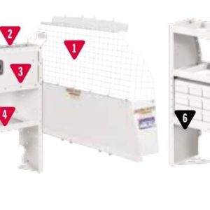 Weather Guard Van Storage System Kit, General Service Package – 600-8311