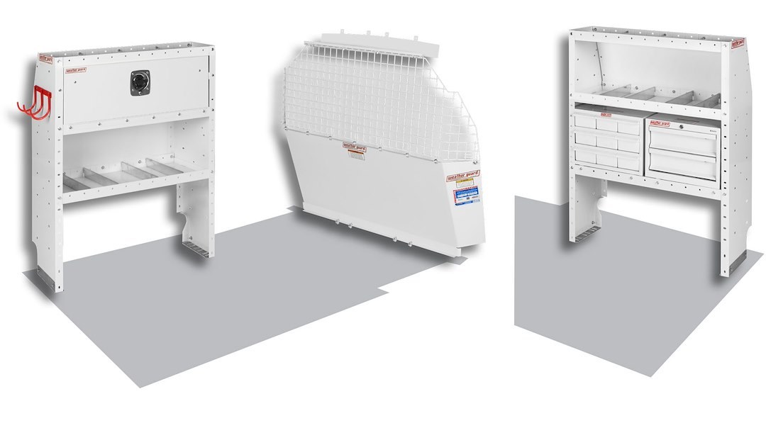 Weather Guard Van Storage System Kit, General Service Package – 600-8311S