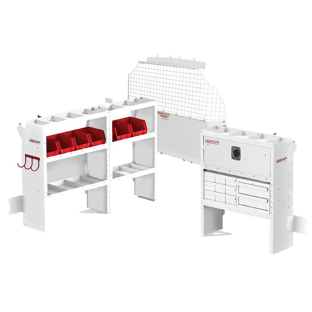 Weather Guard Van Storage System Kit, Electrical Contractor Package – 600-8314L