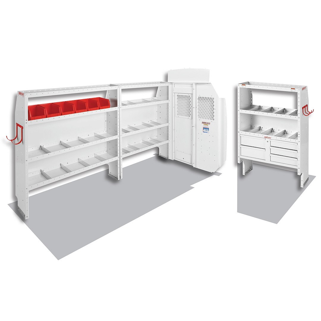 Weather Guard Van Storage System Kit, General Service/ Contractor Package – 600-8411L
