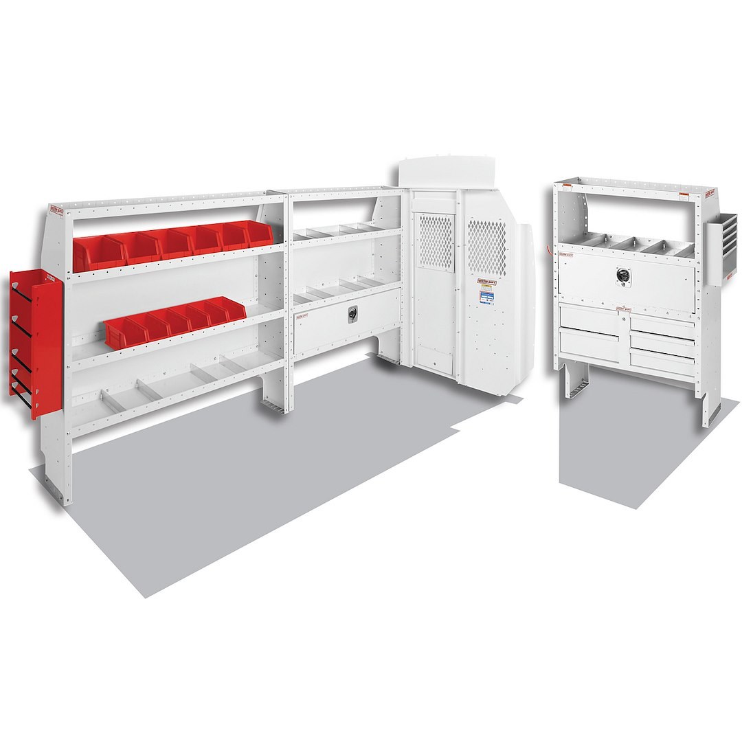 Weather Guard Van Storage System Kit, Electrical Contractor Package – 600-8414L
