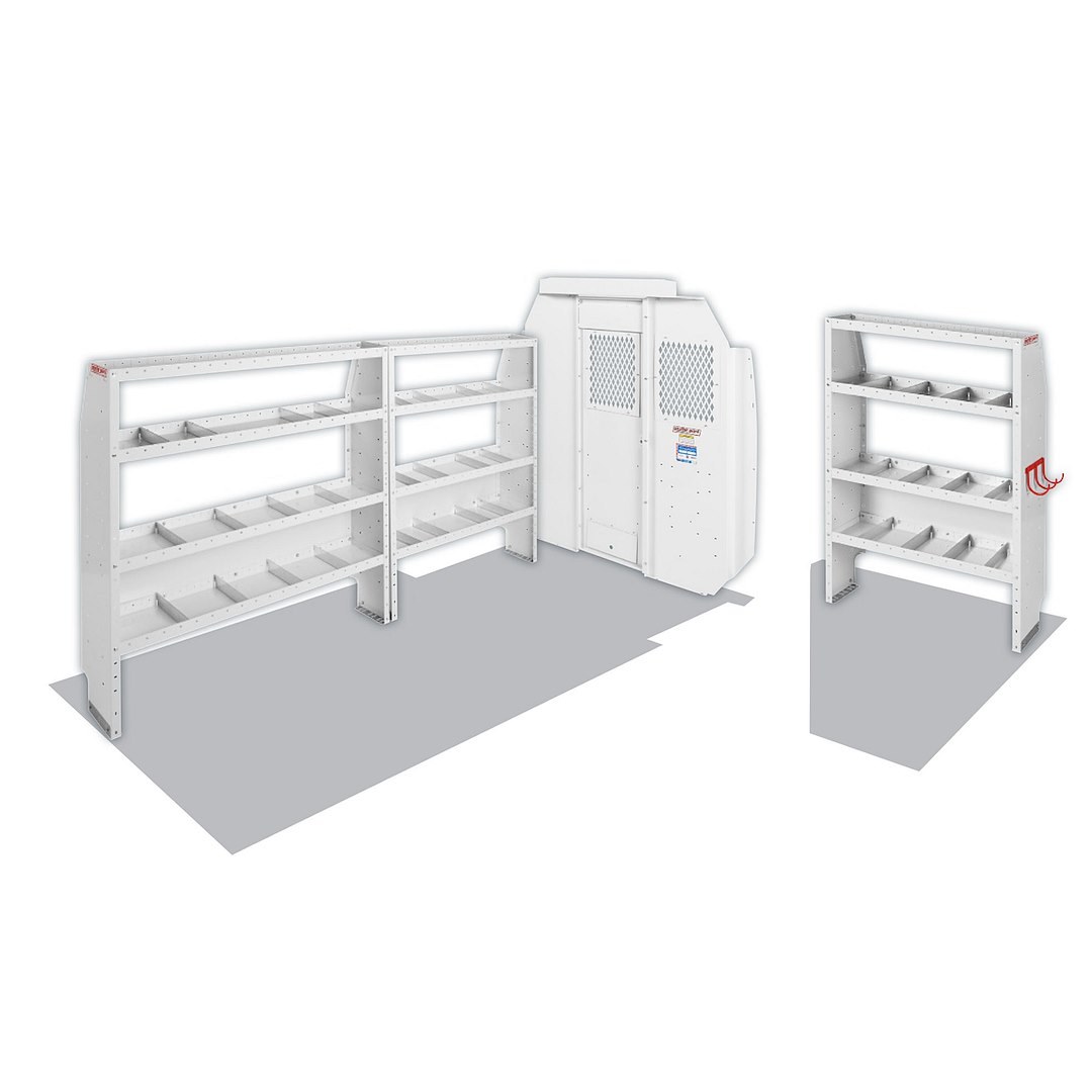 Weather Guard Van Storage System Kit, Commercial Shelving Package – 600-8440R