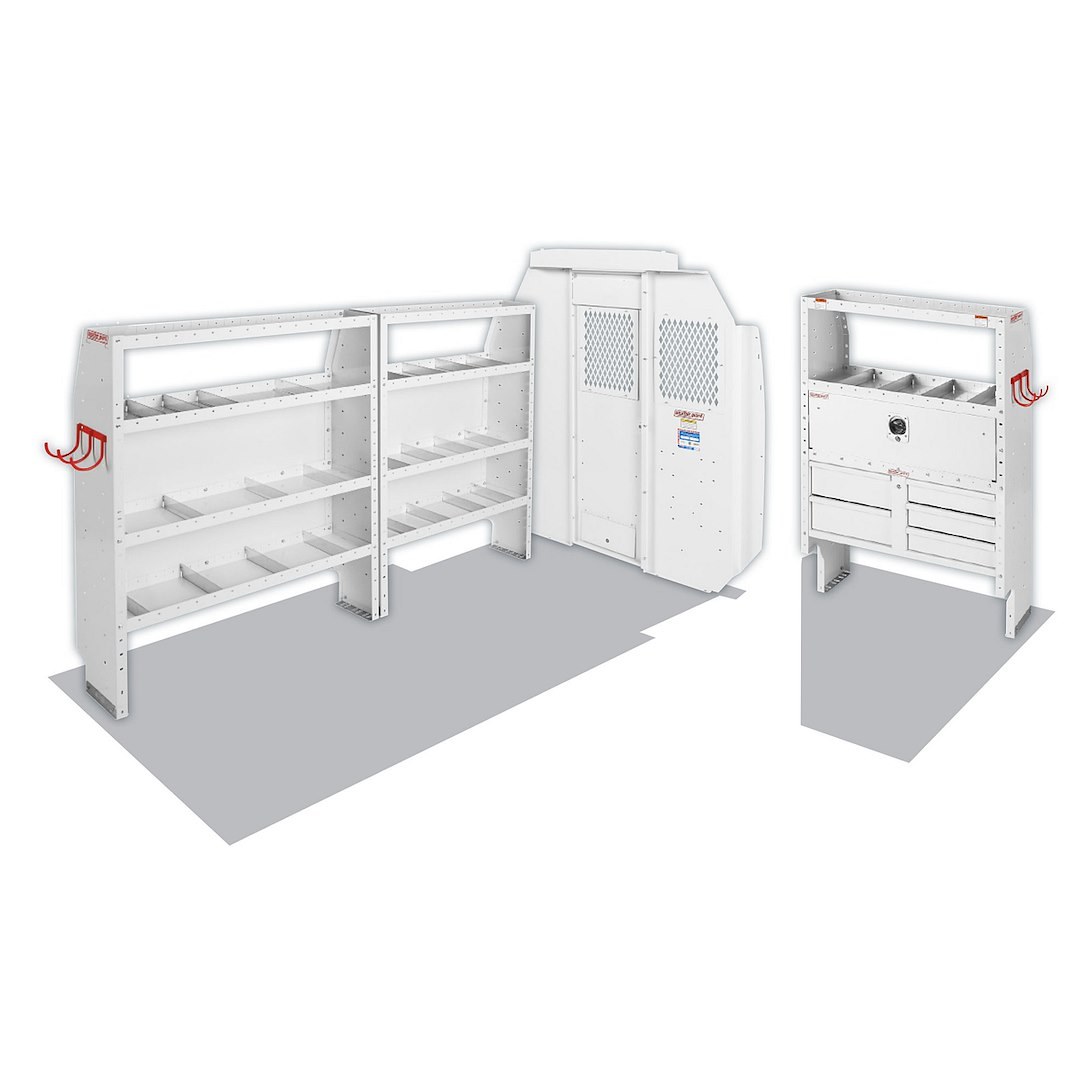 Weather Guard Van Storage System Kit, Cable/ Plumber Package – 600-8442S