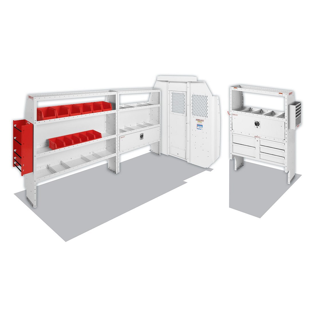 Weather Guard Van Storage System Kit, Electrical Contractor Package – 600-8444R