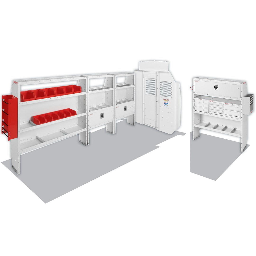 Weather Guard Van Storage System Kit, Electrical Contractor Package – 600-8444X