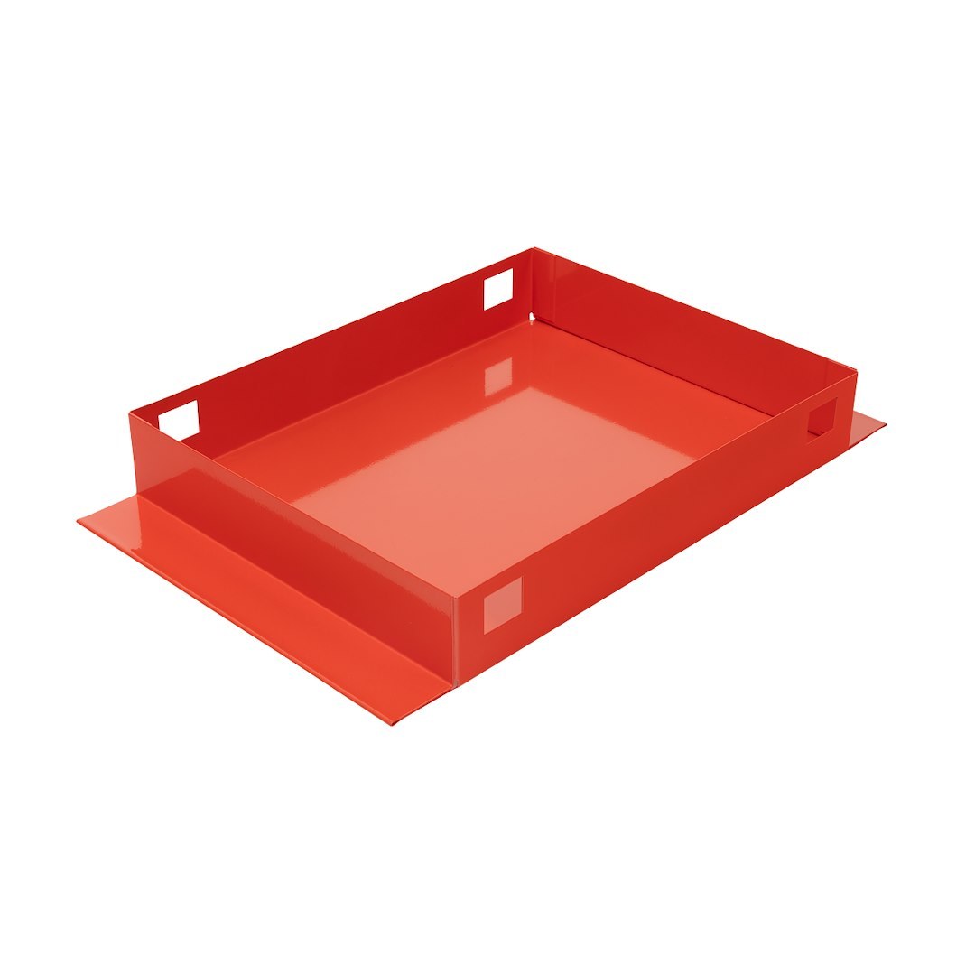Weather Guard Tool Box Tray, For Saddle Boxes/Cross Boxes and All-Purpose Chests, 19-1/4 Inch Length X 14 Inch Width, Without Dividers, Steel – 615