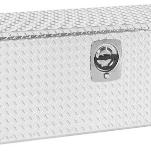 Weather Guard Tool Box, Underbed, Single Door, Diamond Tread, Bright, Aluminum, 48-1/8 Inch Length X 18 Inch Width X 18 Inch Height – 648-0-02