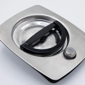 Weather Guard Tool Box Lock, Used with Weather Guard Hi-Side Boxes, D-Handle Latch with 2 Keys, Key Code M214 – 70167-214