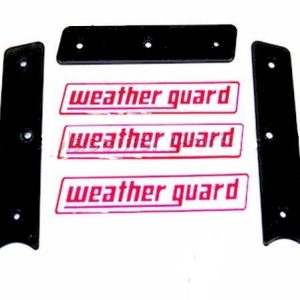 Weather Guard Decal, Weather Guard Name Decals, 3 Stickers/ 2 Side Bezels/ 1 Front Bezel – 7746
