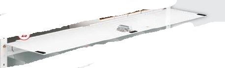 Weather Guard Van Storage System Shelf Door, Knockdown, For 60-1/4 Inch Shelf Unit, Lockable, Steel, White – 8504-3-01
