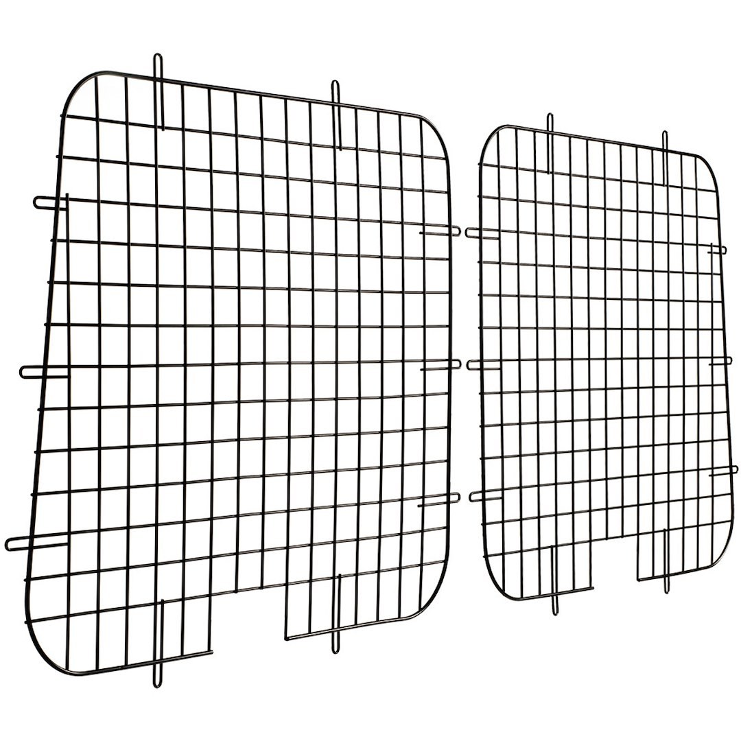 Weather Guard Window Guard, Rear Van Door, Powder Coated, Black, Steel, With Mounting Hardware, Set of 2 – 88022