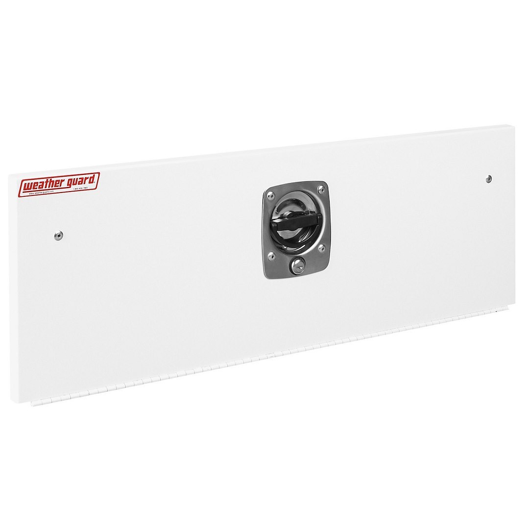 Weather Guard Van Storage System Shelf Door, Rapid Mount ™, 36 Inch Width X 11 Inch Height, Lockable, Steel, White – 9503-3-01