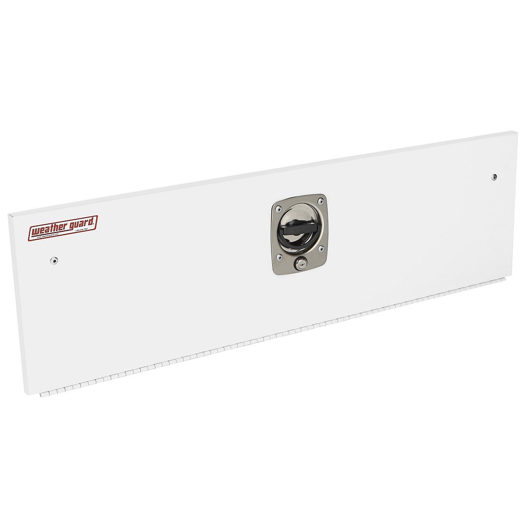 Weather Guard Van Storage System Shelf Door, Rapid Mount ™, 42 Inch Width X 11 Inch Height, Lockable, Steel, White – 9504-3-01