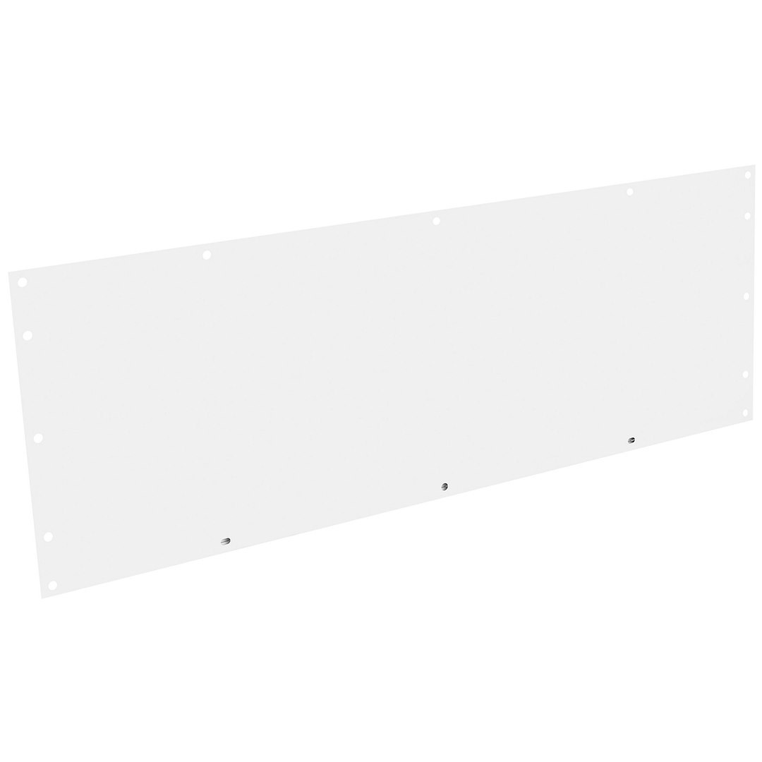 Weather Guard Van Storage System Shelf Back Panel, For Use with Shelf Units, 42 Inch Length X 7-3/4 Inch Height, Steel, White – 9604-3-02