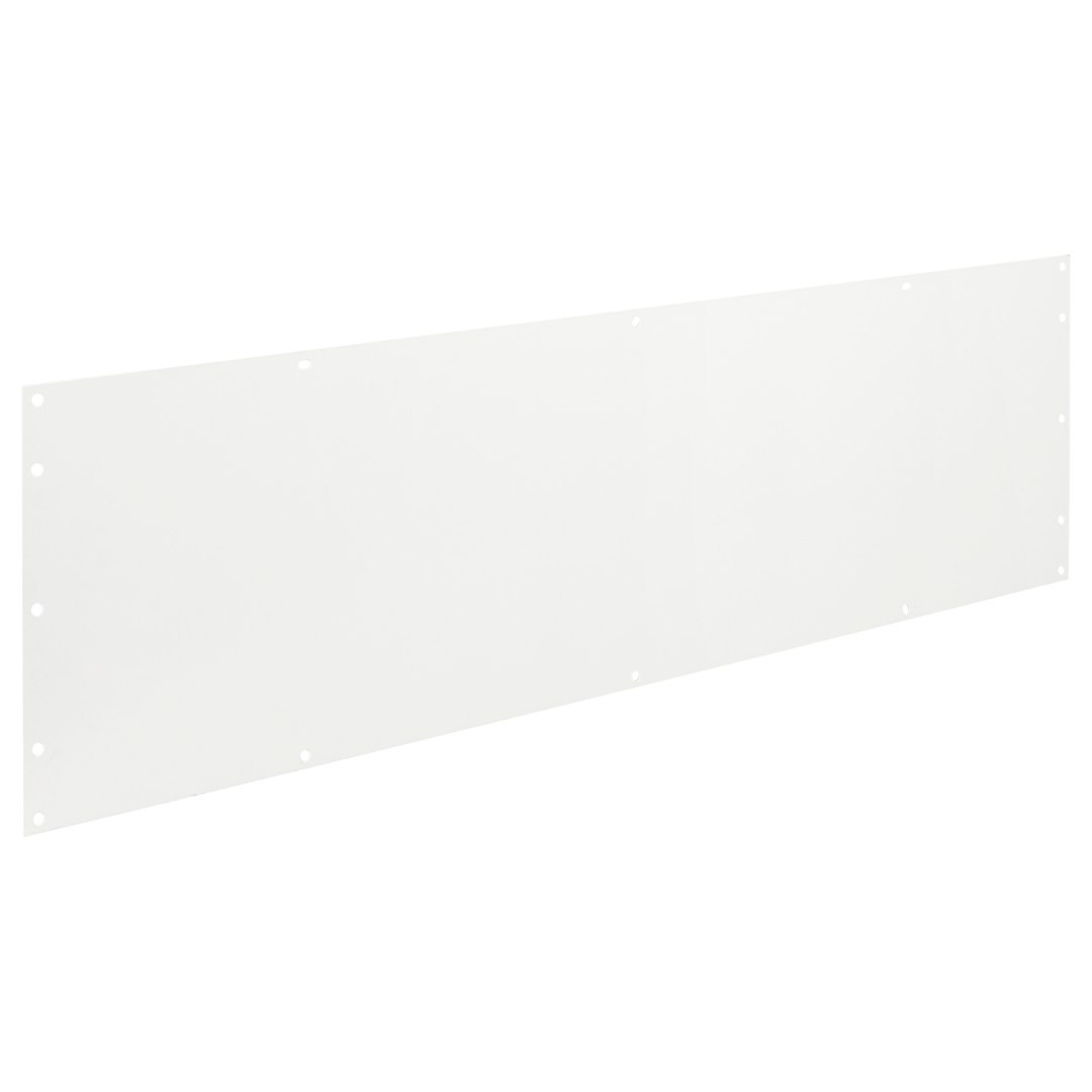 Weather Guard Van Storage System Shelf Back Panel, For Use with Shelf Units, 52 Inch Length X 7-3/4 Inch Height, Steel, White – 9605-3-02