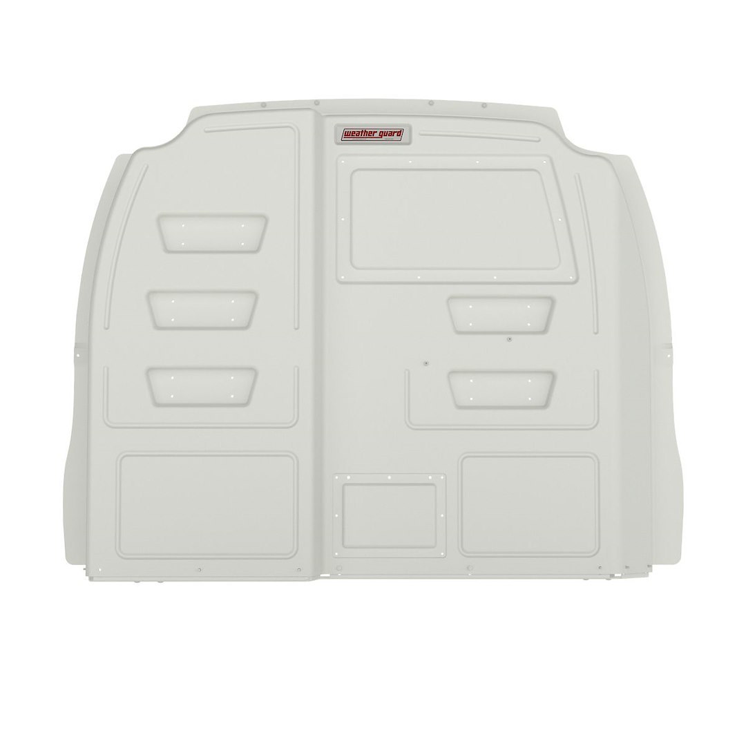 Weather Guard Bulkhead Divider, Cabmax ™, Full Bulkhead, Without Door, White, Composite – 96100-3-01