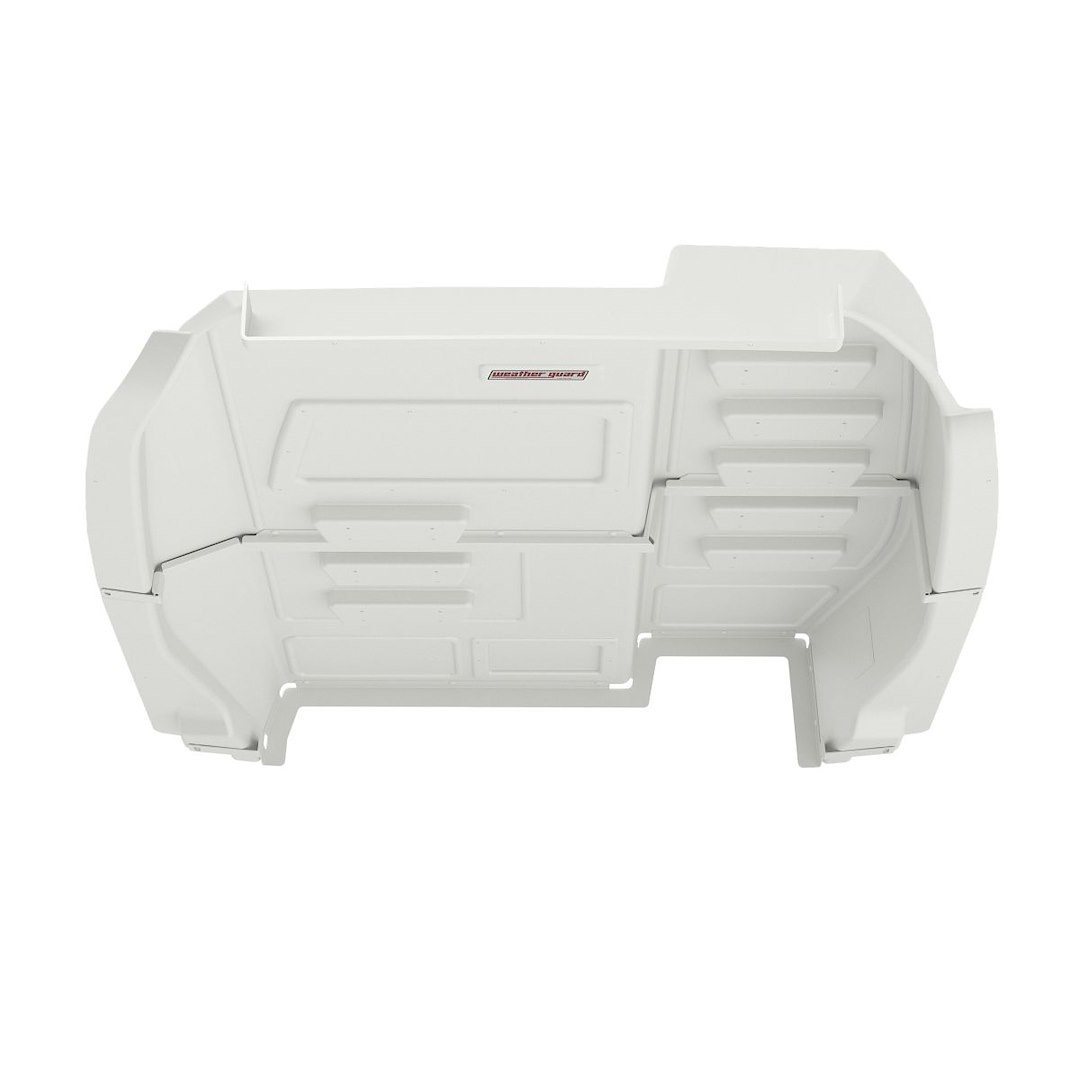 Weather Guard Bulkhead Divider, Cabmax, Full Bulkhead, Without Door, White, Composite – 96123-3-01