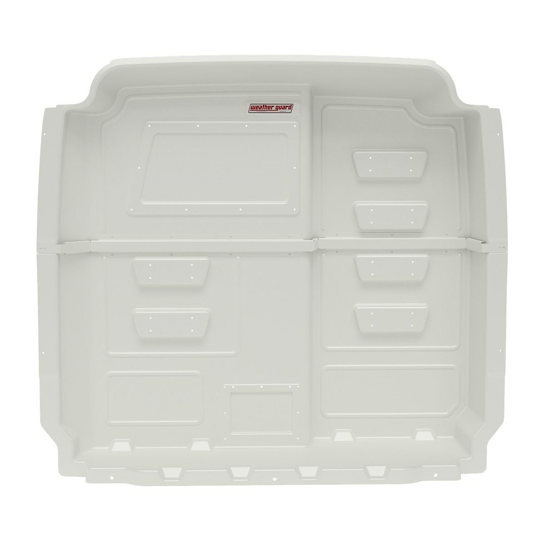 Weather Guard Bulkhead Divider, Cabmax, Full Bulkhead, Without Door, White, Composite – 96140-3-01