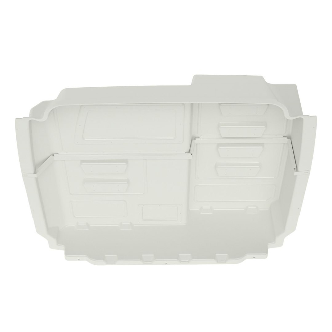 Weather Guard Bulkhead Divider, Cabmax, Full Bulkhead, Without Door, White, Composite – 96140-3-01