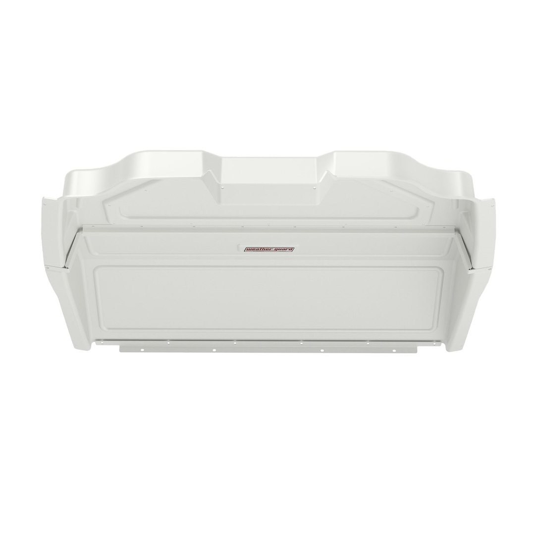 Weather Guard Bulkhead Divider, Cabmax, Full Bulkhead, Without Door, White, Composite – 96502-3-01