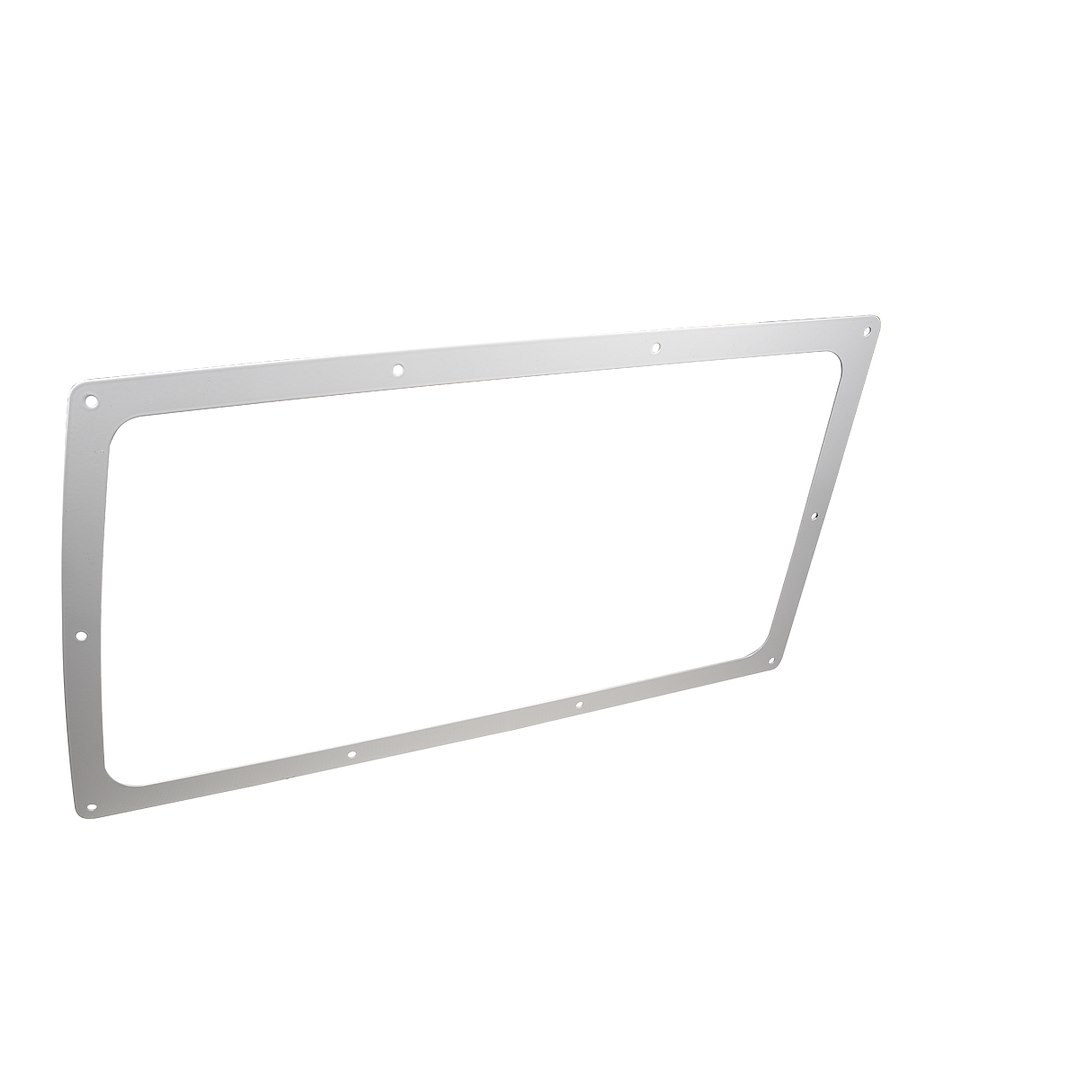 Weather Guard Bulkhead Divider Window Block Off, For Full Size Van Bulkhead, White, Powder Coated, Composite, Single – 96906-3-01