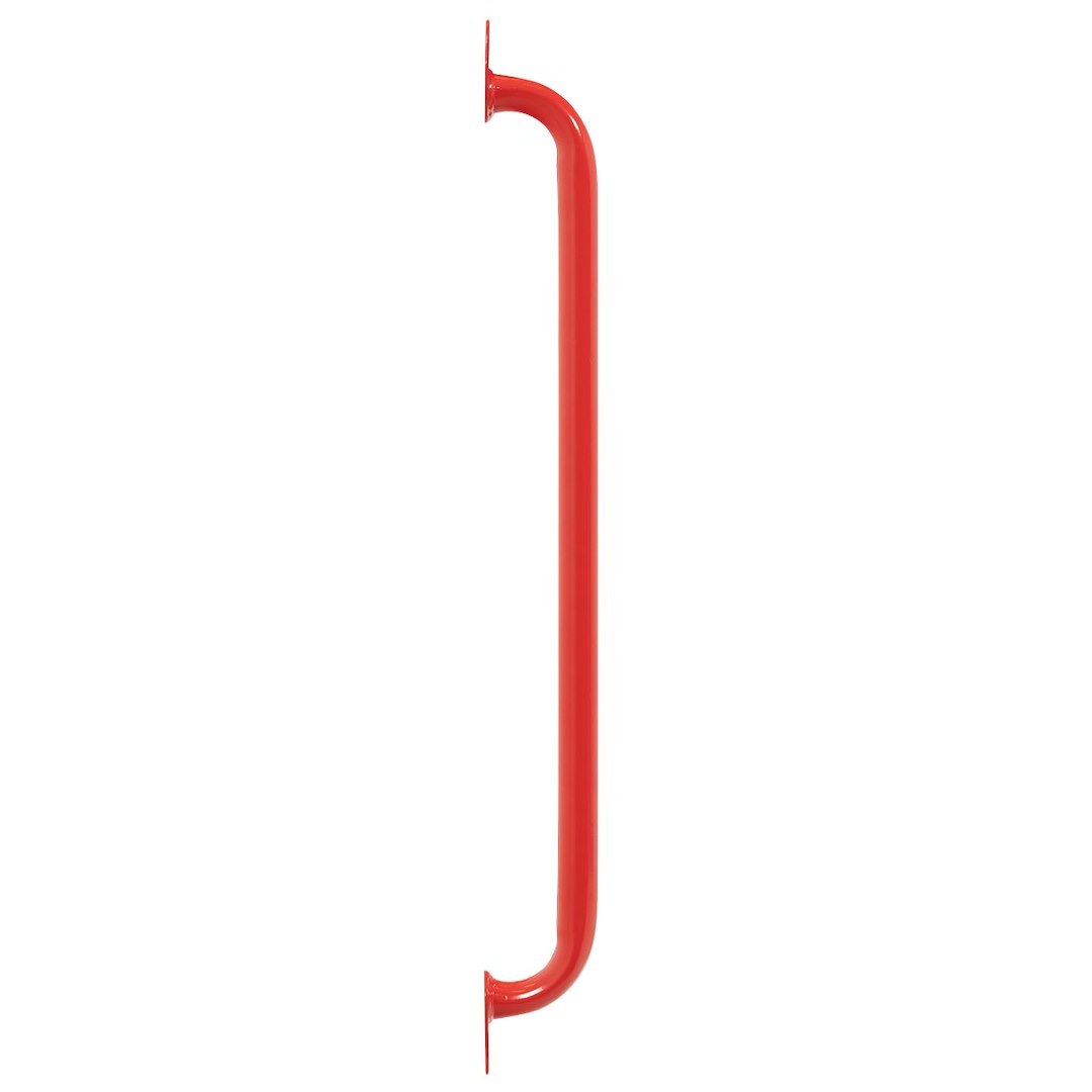 Weather Guard Interior Grab Bar, Powder Coated, Red, Steel, 26.2 Inch, Rear Door D-Pillar/ Shelf End Panel, Single, With Mounting Hardware – 9895-7-01
