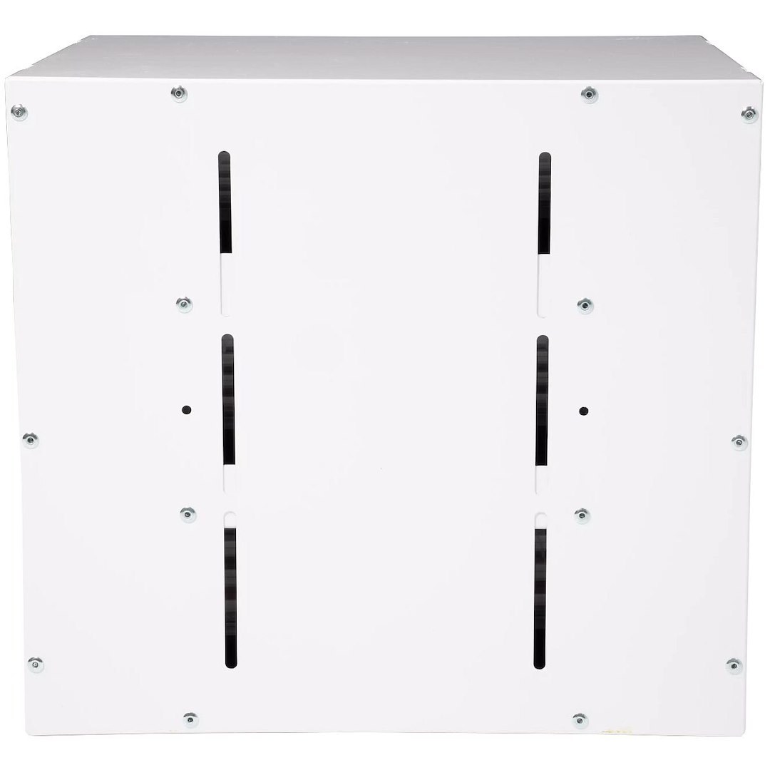 Weather Guard Van Storage System Cabinet, Shelf/ Floor Mount, 16.6 Inch Width X 15.2 Inch Height X 13.4 Inch Depth, 3 Shelves, White – 9960-3-01