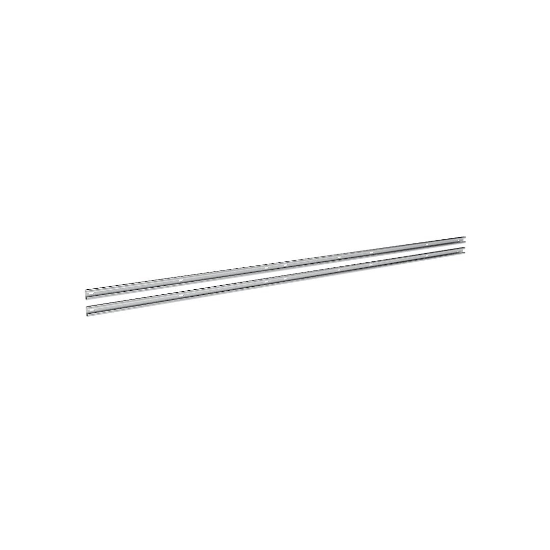 Weather Guard Van Storage System Shelf Support, For Mounting Weatherguard Folding Shelf, Rail Only, 1-5/8 Inch Height, Set of 2, White – DRFT48XRP