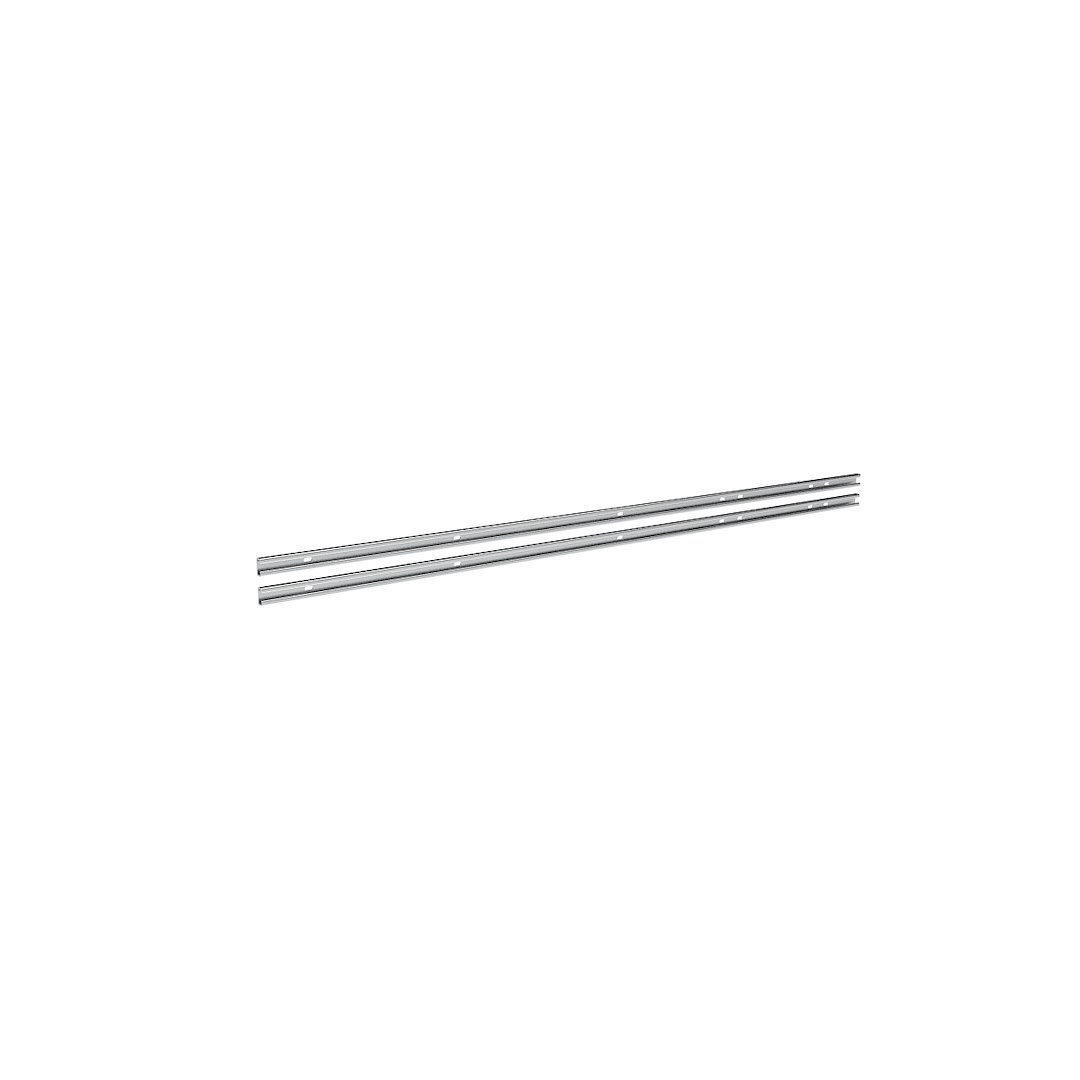 Weather Guard Van Storage System Shelf Support, For Mounting Weatherguard Folding Shelf, Rail Only, 1-5/8 Inch Height, Set of 2, White – DRRP59XRP