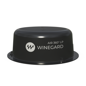 Winegard Broadcast TV Antenna, Air 360, Permanent Roof Mount, Omni-Directional, Receives VHF/ UHF Television Signals and FM Radio Signals – A3-LPB1
