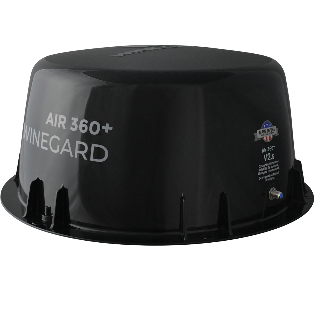 Winegard Broadcast TV Antenna, Air 360+, Permanent Roof Mount, Omni-Directional – AR2-V2S